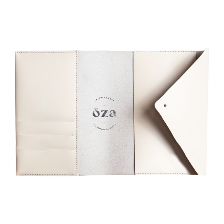 Porta Caderneta de Vacinação Öza Off White