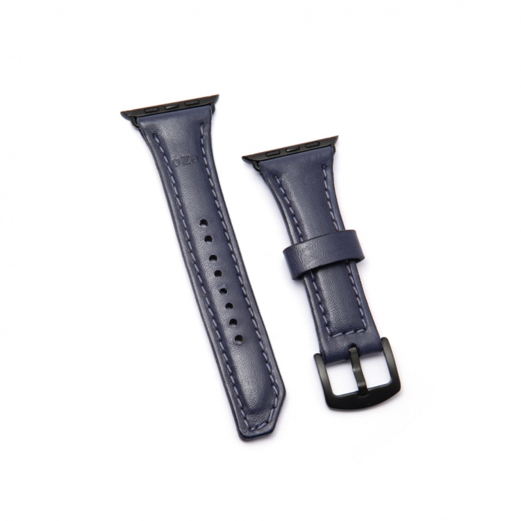Pulseira para Apple Watch Navy - costura azul