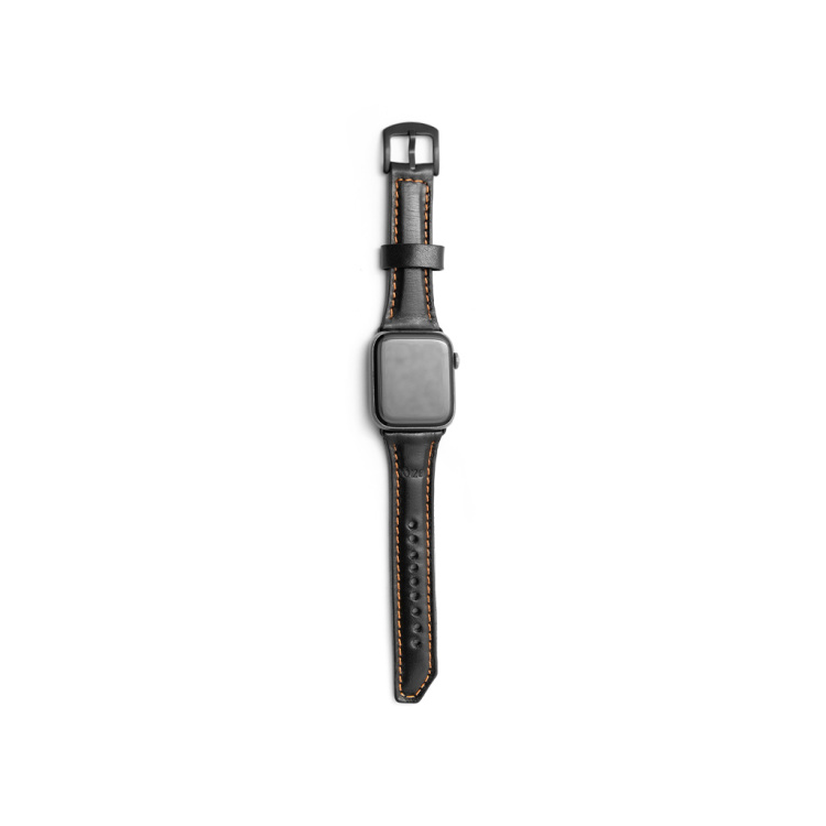 Apple Watch Strap | Black & Orange