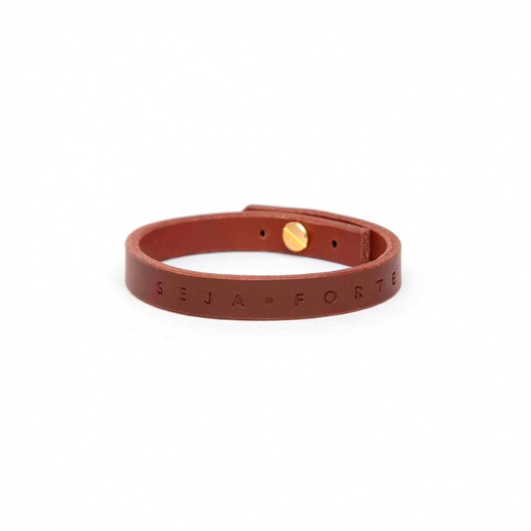 Pulseira Seja Forte Pinhão