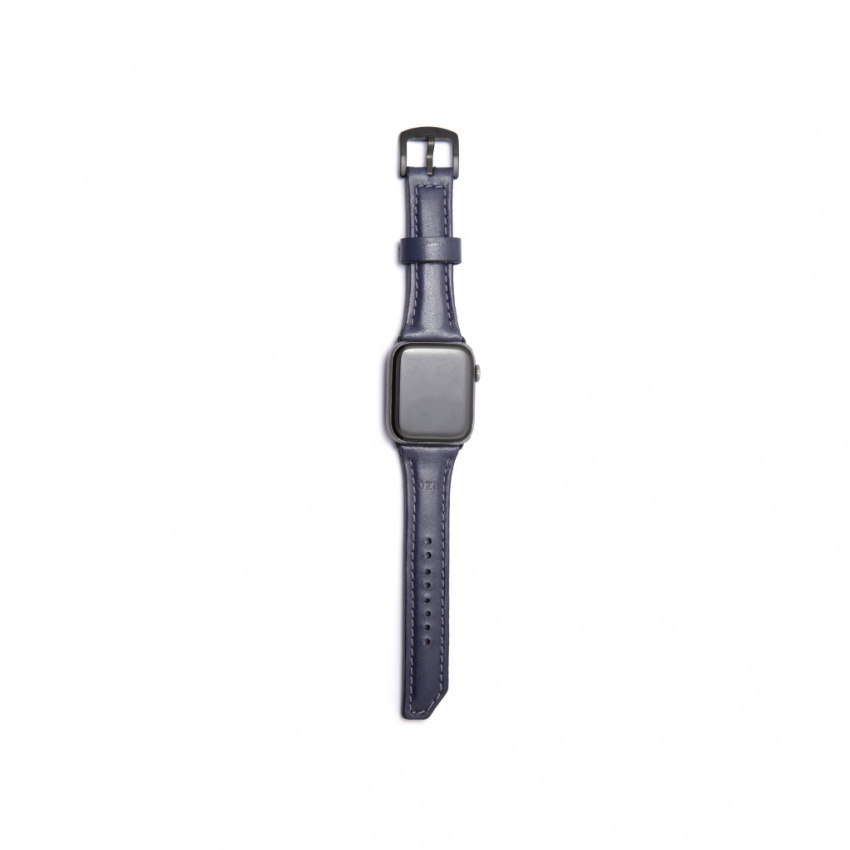Pulseira para Apple Watch Navy - costura azul