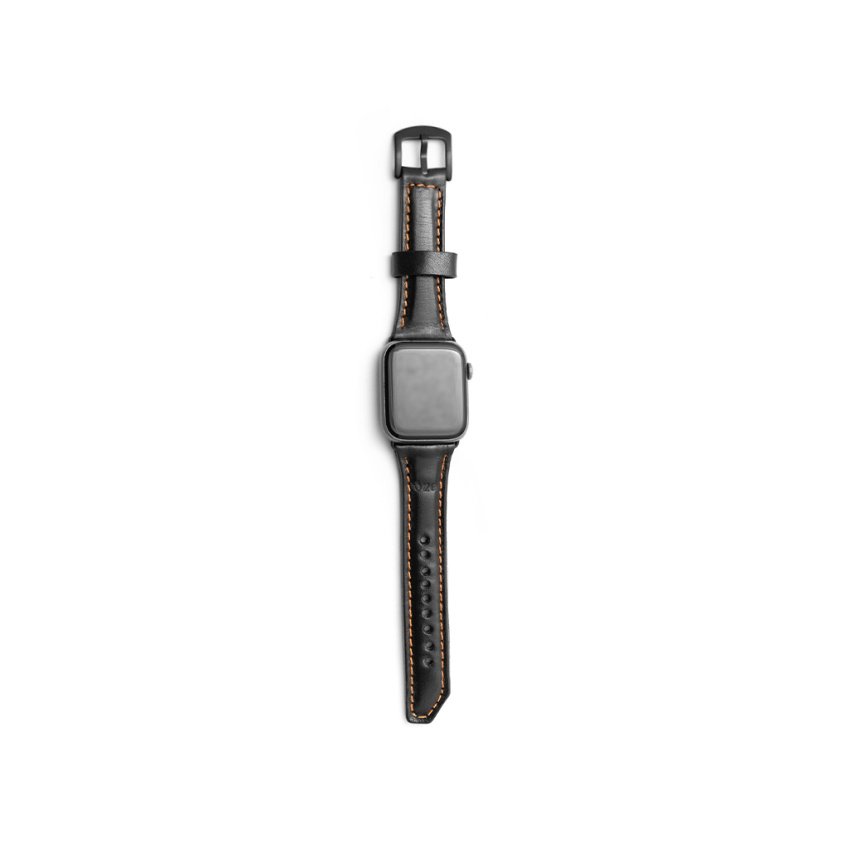 Apple Watch Strap | Black & Orange